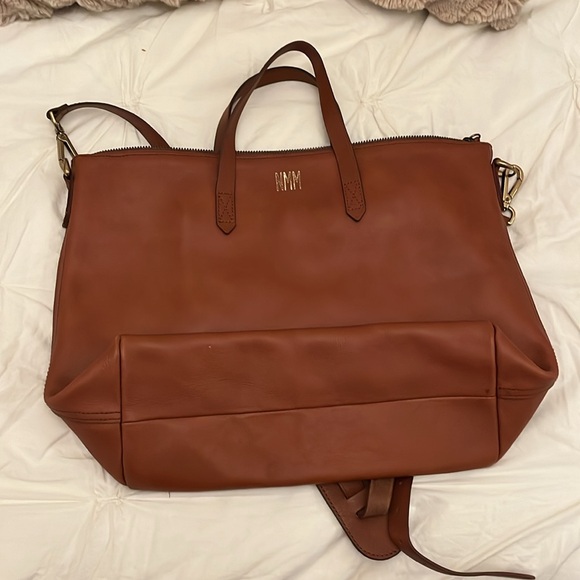Madewell Transport Satchel in English saddle leather - Picture 7 of 15
